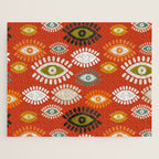 eyes pattern earthy fall Jigsaw Puzzle Gallery Image 1