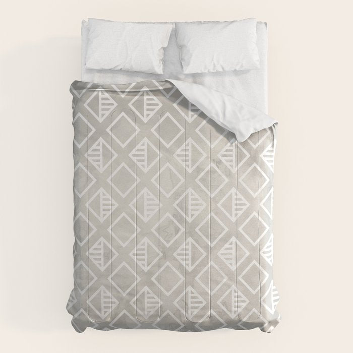 Marble with rhombus Comforter Gallery Image 6