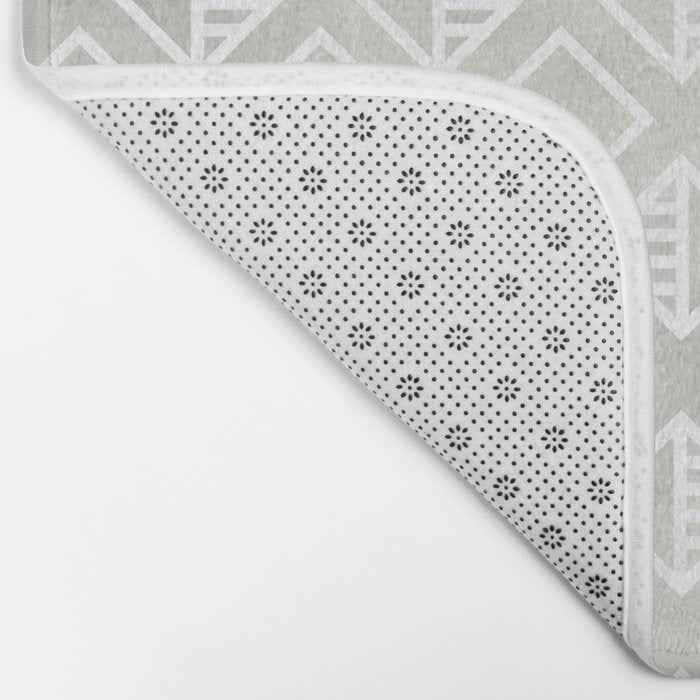 Marble with rhombus Bath Mat Gallery Image 2