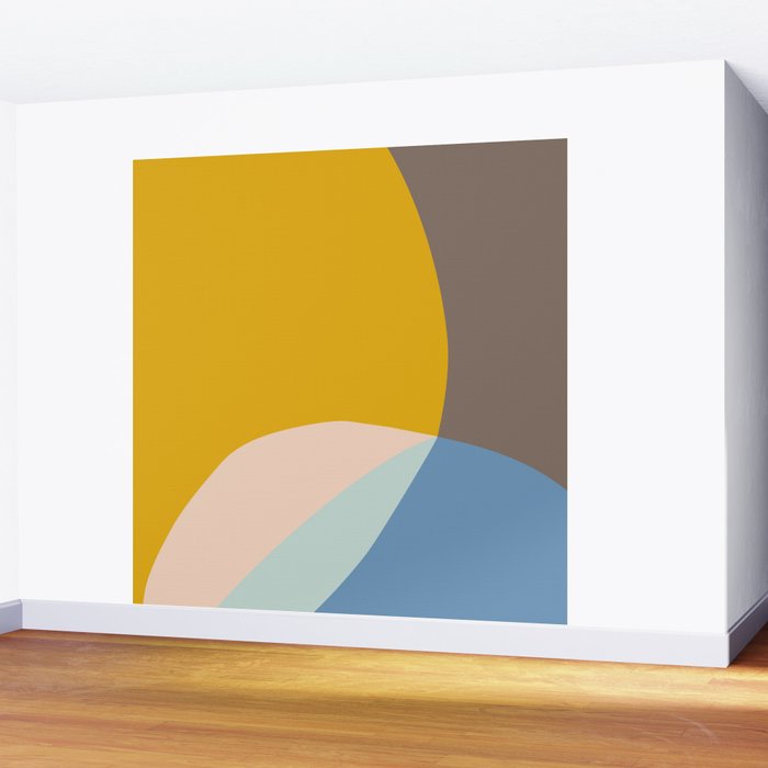 Organic Overlap Wall Mural Gallery Image 2