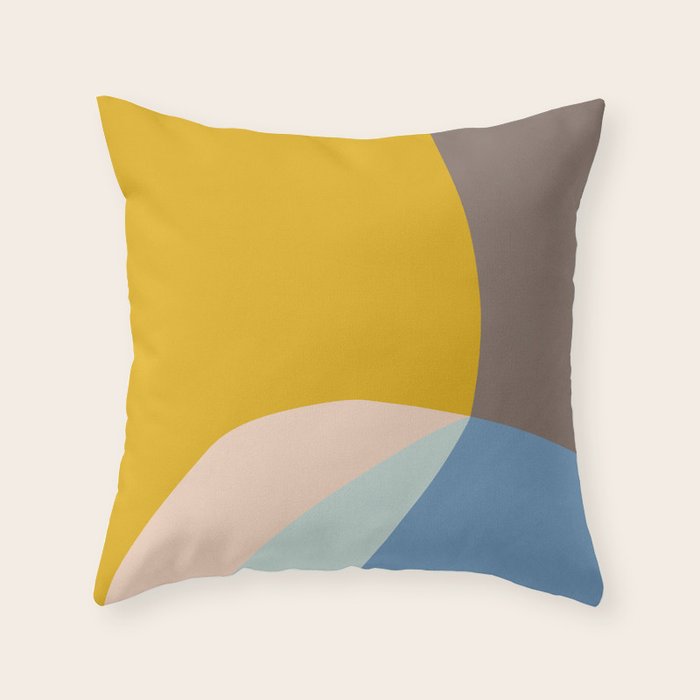Organic Overlap Throw Pillow Gallery Image 6