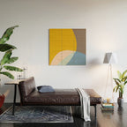 Organic Overlap Wood Wall Art Gallery Image 2