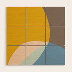 Organic Overlap Wood Wall Art Gallery Image 1
