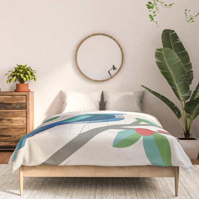 Blue Bird Comforter Gallery Image 3