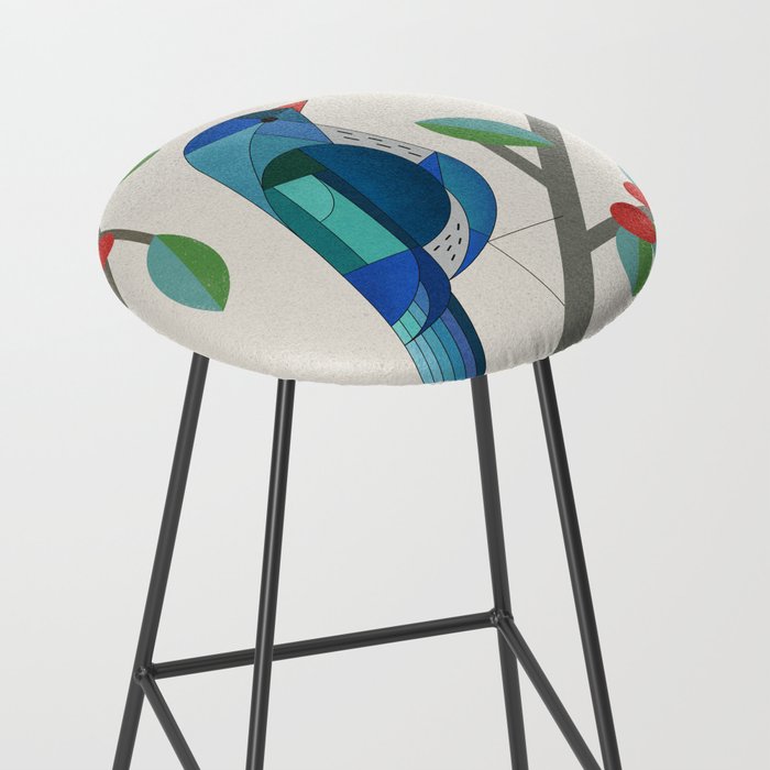 Blue Bird Stool Gallery Image 2