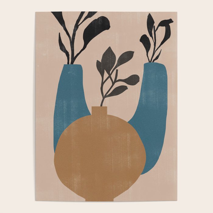 Minimal Vases No.2 Poster Gallery Image 1