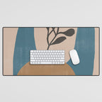 Minimal Vases No.2 Desk Mat Gallery Image 1