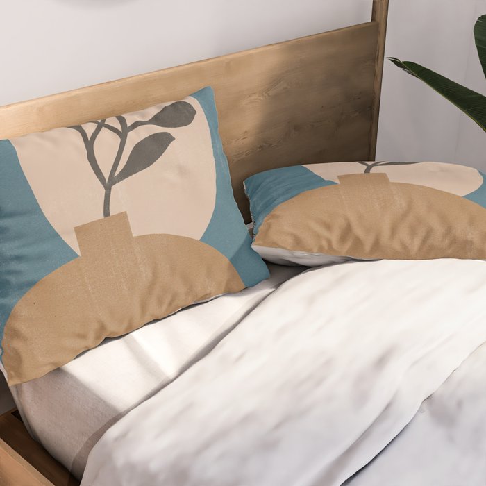 Minimal Vases No.2 Pillow Sham Gallery Image 2