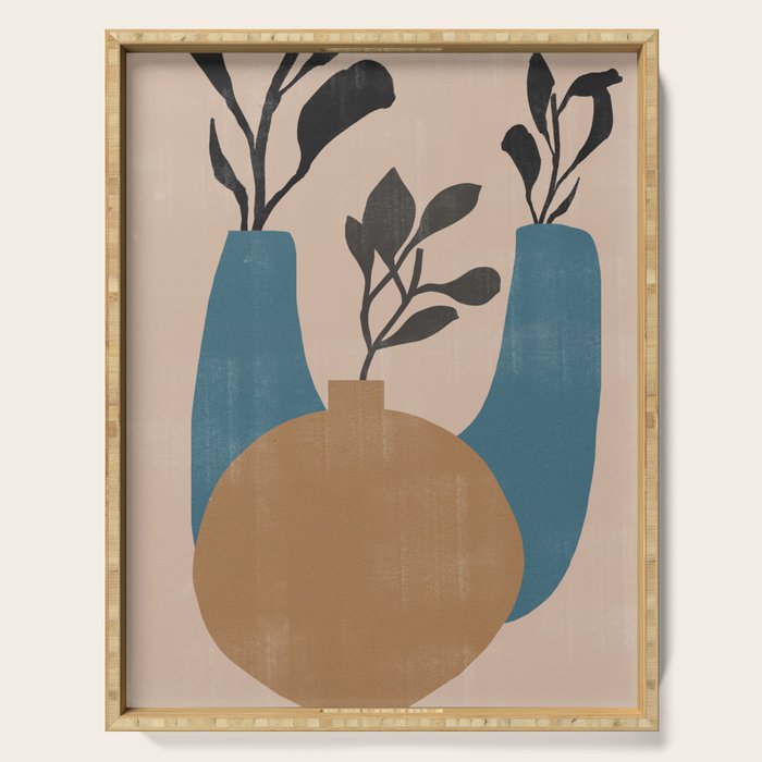 Minimal Vases No.2 Serving Tray Gallery Image 1