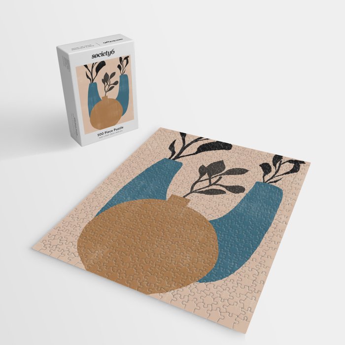 Minimal Vases No.2 Jigsaw Puzzle Gallery Image 2