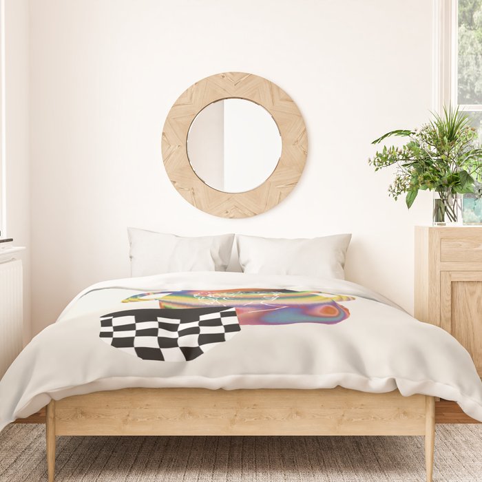 A house plant / Still life Duvet Cover Gallery Image 3