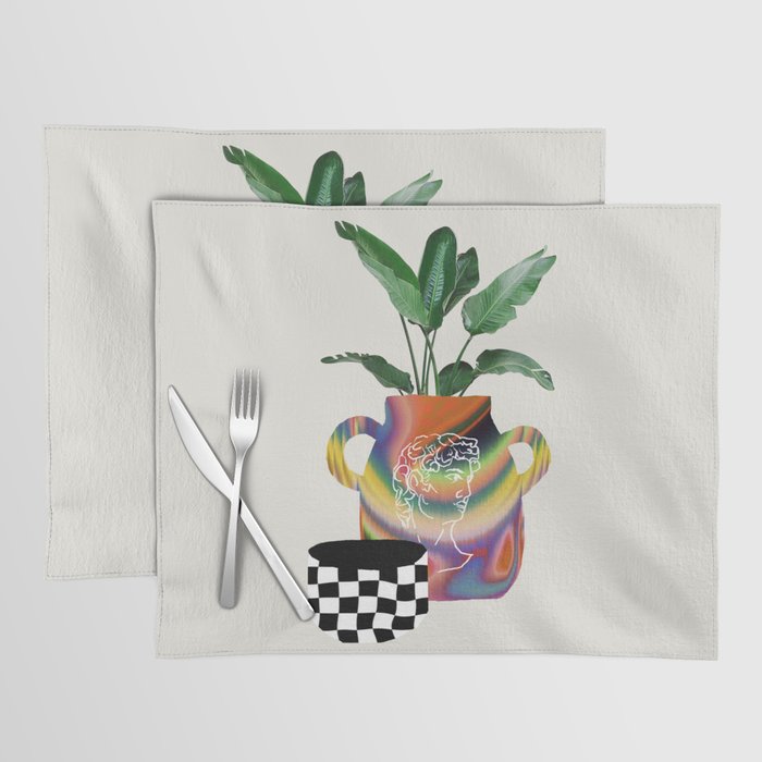 A house plant / Still life Placemat Gallery Image 1