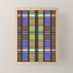 Fusion Colorful Toned Grids Mini Art Print Gallery Image 1