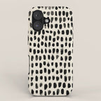 Dots (Beige) iPhone Case Gallery Image 1