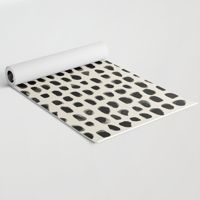 Dots (Beige) Yoga Mat Gallery Image 2