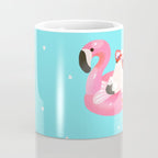 Cory cats in the swimming pool 2 Coffee Mug Gallery Image 4
