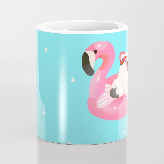 Cory cats in the swimming pool 2 Coffee Mug Gallery Image 4
