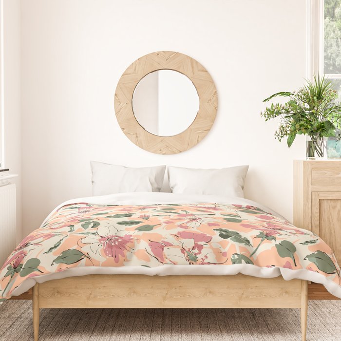 Modern tropical garden PF01 Duvet Cover Gallery Image 3
