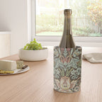 William Morris Vintage Strawberry Thief Chocolate Brown Slate Wine Chiller Gallery Image 4