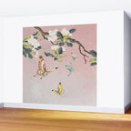 Butterflies and pear blossoms Wall Mural Gallery Image 2
