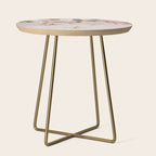 Butterflies and pear blossoms Side Table Gallery Image 1