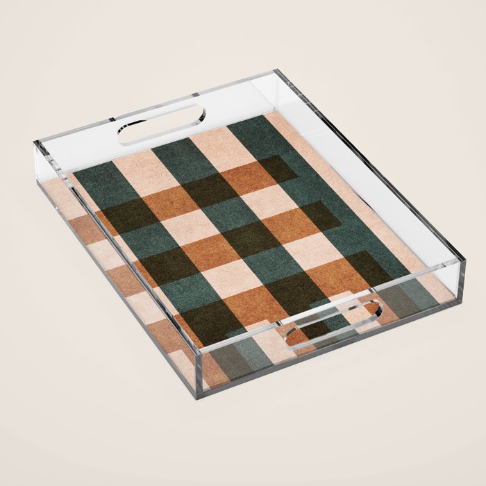 ABSTRACT ALPHABET / Decorative I Acrylic Tray Gallery Image 1