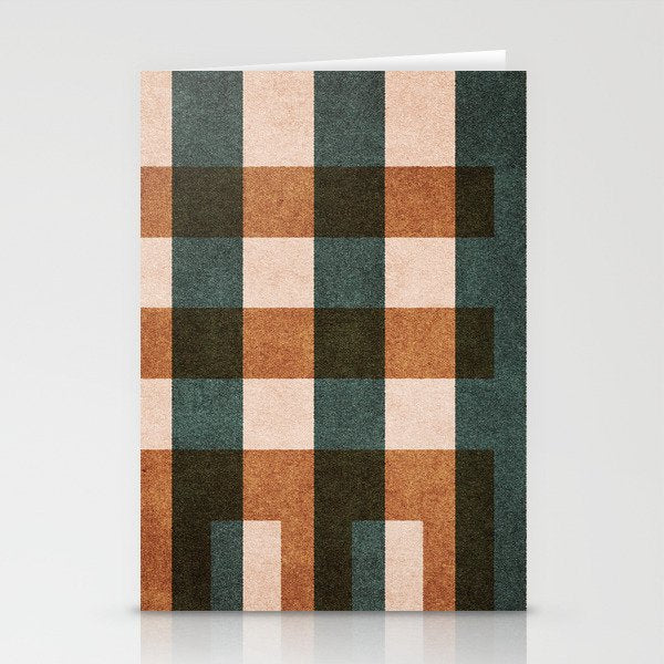 ABSTRACT ALPHABET / Decorative I Stationery Card Gallery Image 2