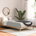 Cat and Plant 14: Monster-a Comforter Gallery Image 2