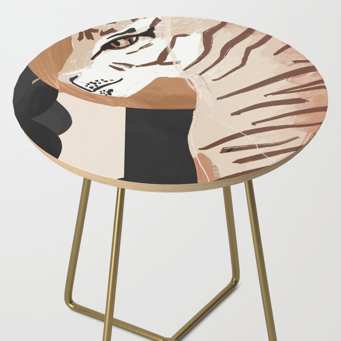 Abstract Art Tiger Side Table Gallery Image 2