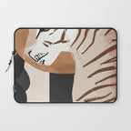 Abstract Art Tiger Laptop Sleeve Gallery Image 1