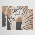 Abstract Art Tiger Placemat Gallery Image 1