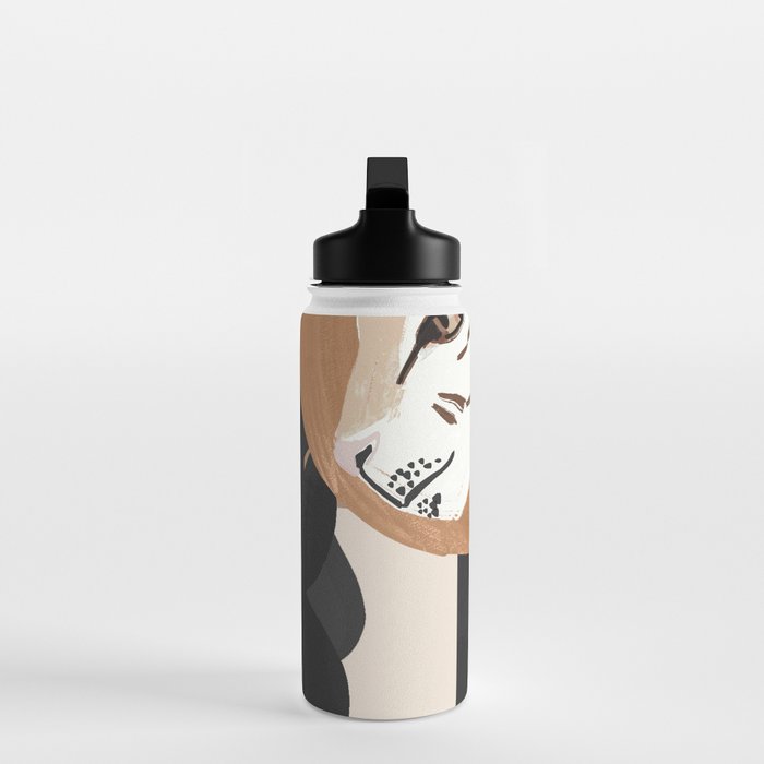 Abstract Art Tiger Water Bottle Gallery Image 3