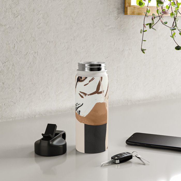 Abstract Art Tiger Water Bottle Gallery Image 4