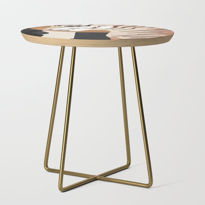 Abstract Art Tiger Side Table Gallery Image 1