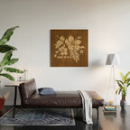 Hibiscus Pareau Hawaiian Floral Aloha Shirt Print Wood Wall Art Gallery Image 2
