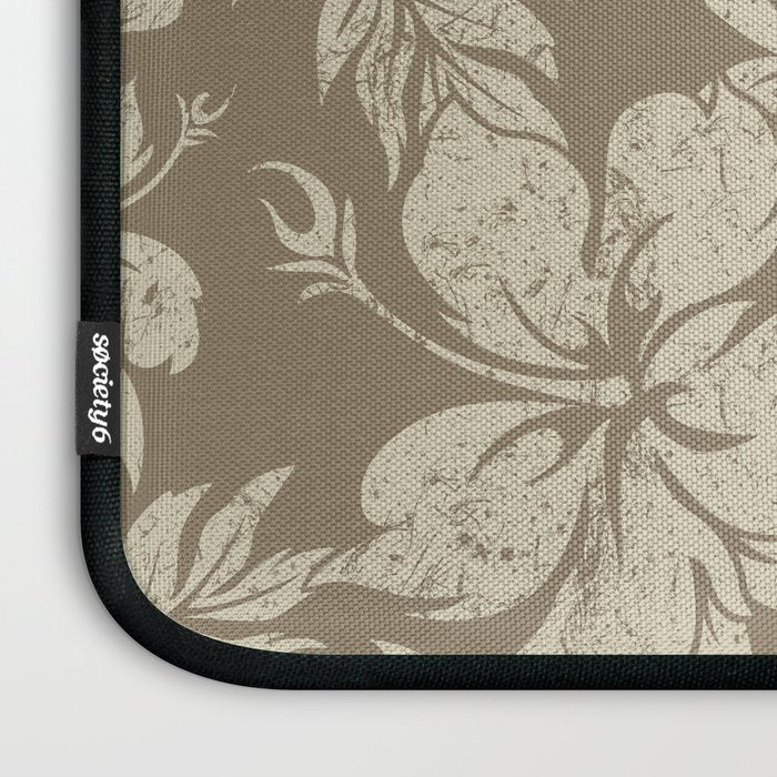 Hibiscus Pareau Hawaiian Floral Aloha Shirt Print Laptop Sleeve Gallery Image 3