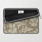 Hibiscus Pareau Hawaiian Floral Aloha Shirt Print Laptop Sleeve Gallery Image 2