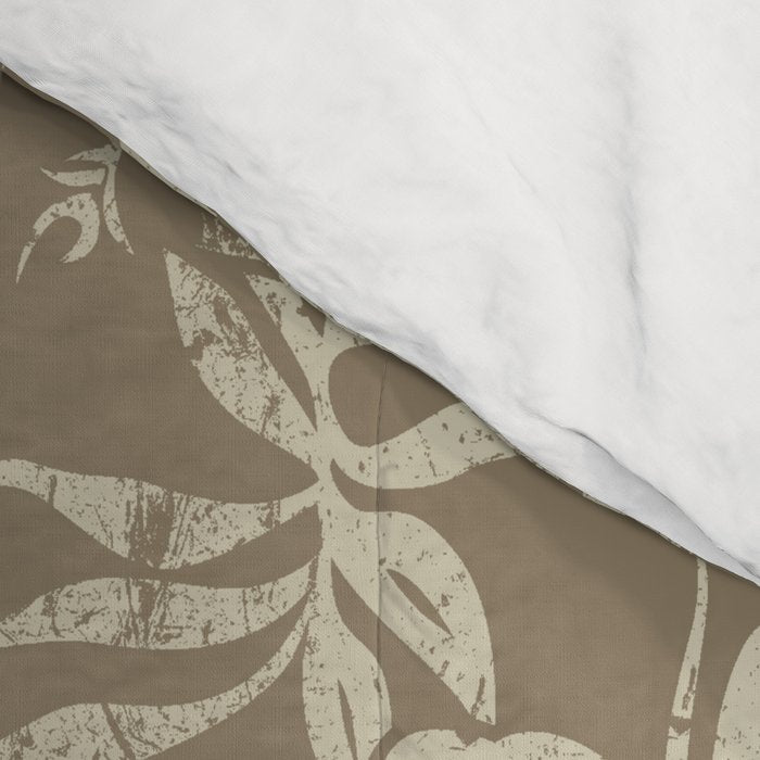 Hibiscus Pareau Hawaiian Floral Aloha Shirt Print Comforter Gallery Image 4