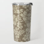 Hibiscus Pareau Hawaiian Floral Aloha Shirt Print Travel Mug Gallery Image 2