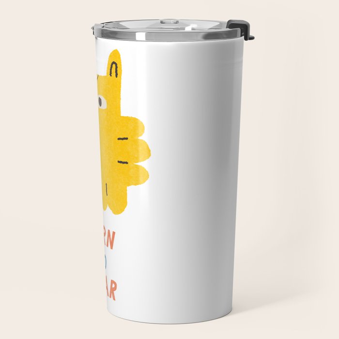 Born to roar Travel Mug Gallery Image 2