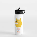Born to roar Water Bottle Gallery Image 1