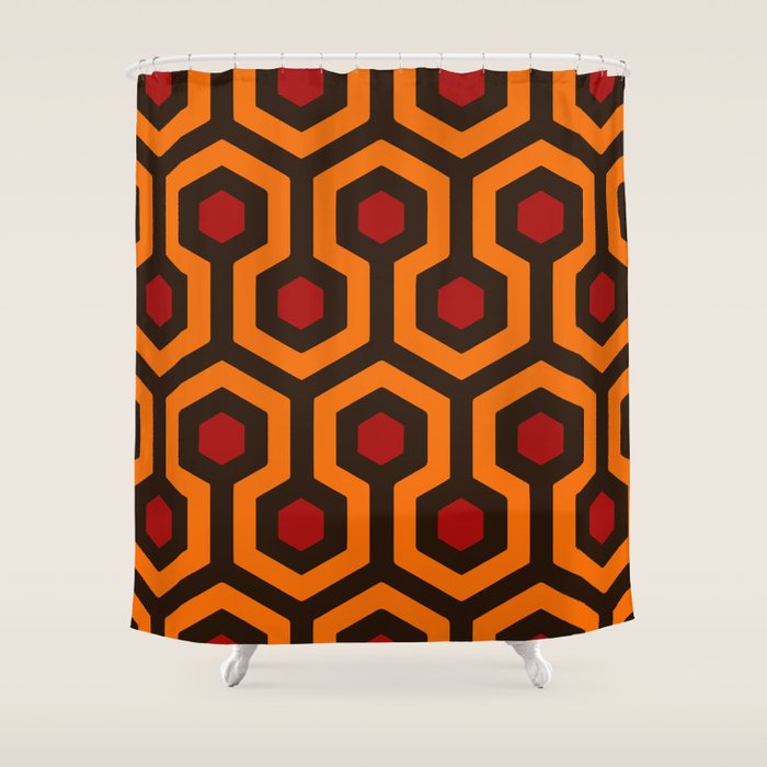 Carpet Pattern by Hicks Artwork for Wall Art, Prints, Posters, Tshirts, Men, Women, Kids Shower Curtain Gallery Image 1