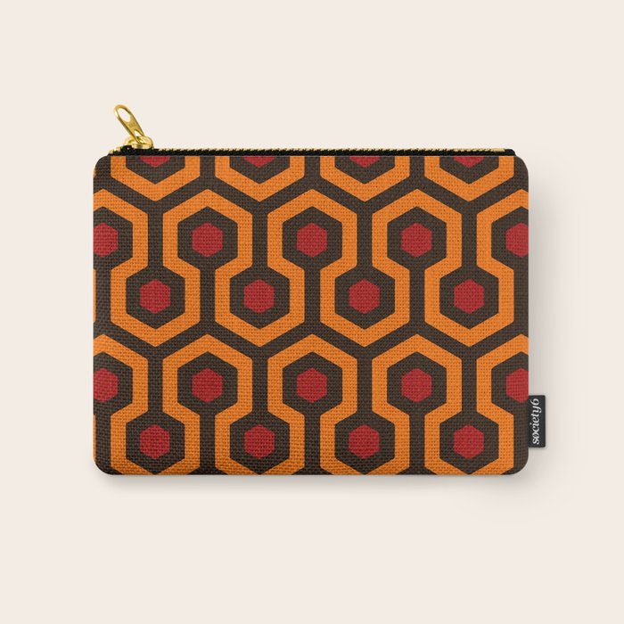 Carpet Pattern by Hicks Artwork for Wall Art, Prints, Posters, Tshirts, Men, Women, Kids Carry All Pouch Gallery Image 1