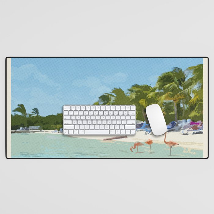Visit Aruba Desk Mat Gallery Image 1