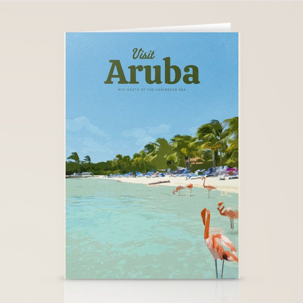 Visit Aruba Stationery Card Gallery Image 2