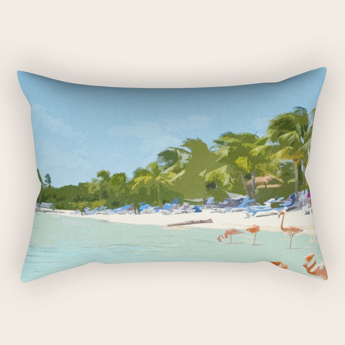 Visit Aruba Rectangular Pillow Gallery Image 2