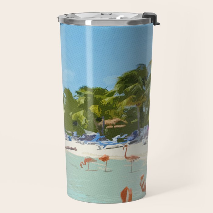 Visit Aruba Travel Mug Gallery Image 2