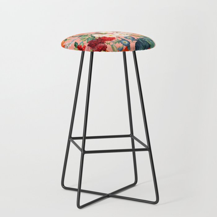 Chintzy Florals III Stool Gallery Image 1