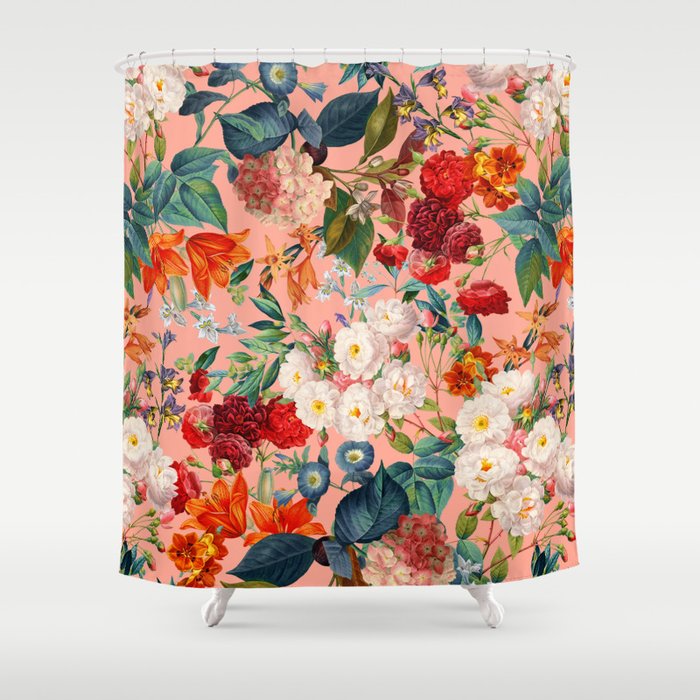 Chintzy Florals III Shower Curtain Gallery Image 1