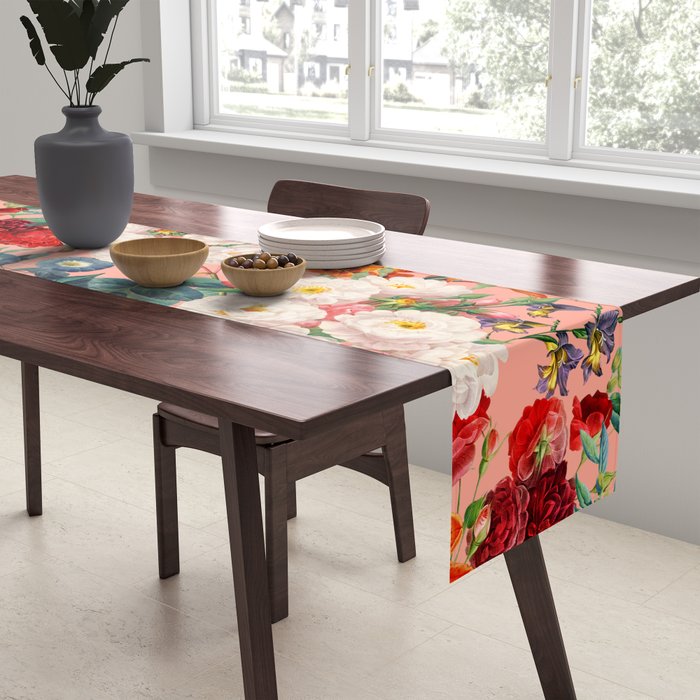 Chintzy Florals III Table Runner Gallery Image 2